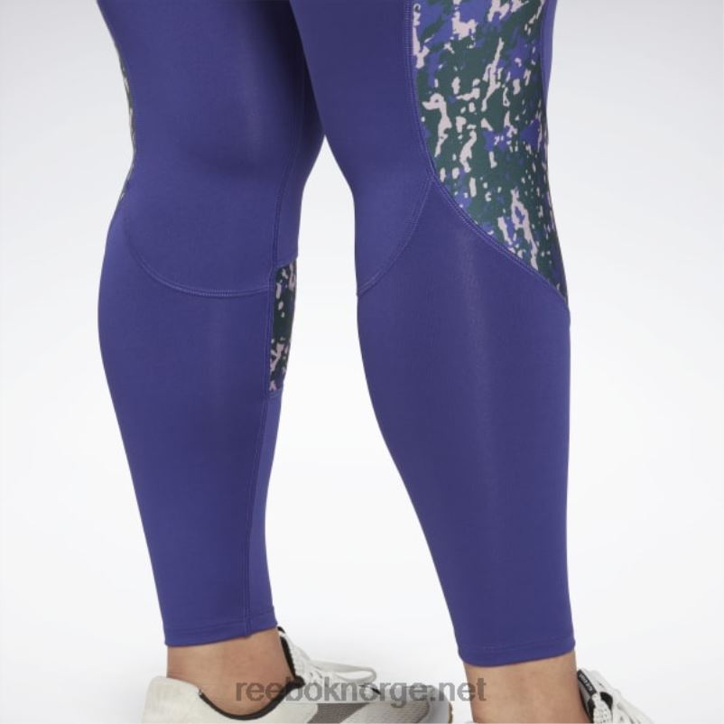 kvinner fet lilla 2X42N389 Reebok moderne safari-leggings (plus size) - Bilde 5