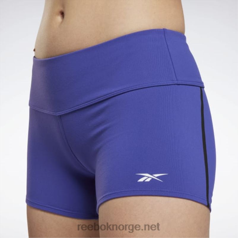 kvinner fet lilla 2X42N477 Reebok forent av fitness chase bootieshorts - Bilde 4