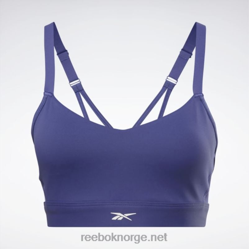 kvinner fet lilla 2X42N670 Reebok lux sports-bh med reim - Bilde 6