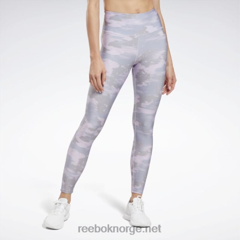 kvinner_fiolett_dis_2x42n480_reebok_treningsklare_tights_med_kamotrykk.jpg kvinner fiolett dis 2X42N480 Reebok treningsklare tights med kamotrykk - Bilde 1