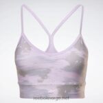 kvinner fiolett dis 2X42N662 Reebok treningsklar bh med kamotrykk - Bilde 7