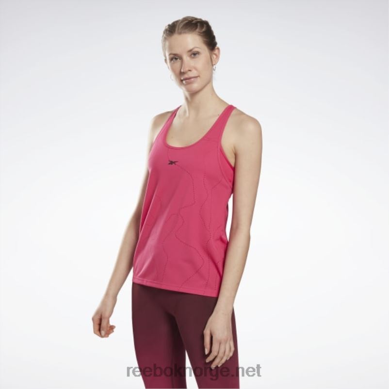 kvinner_forfolge_rosa_2x42n988_reebok_forent_av_fitness_perforert_tank_topp.jpg kvinner forfølge rosa 2X42N988 Reebok forent av fitness perforert tank topp - Bilde 1