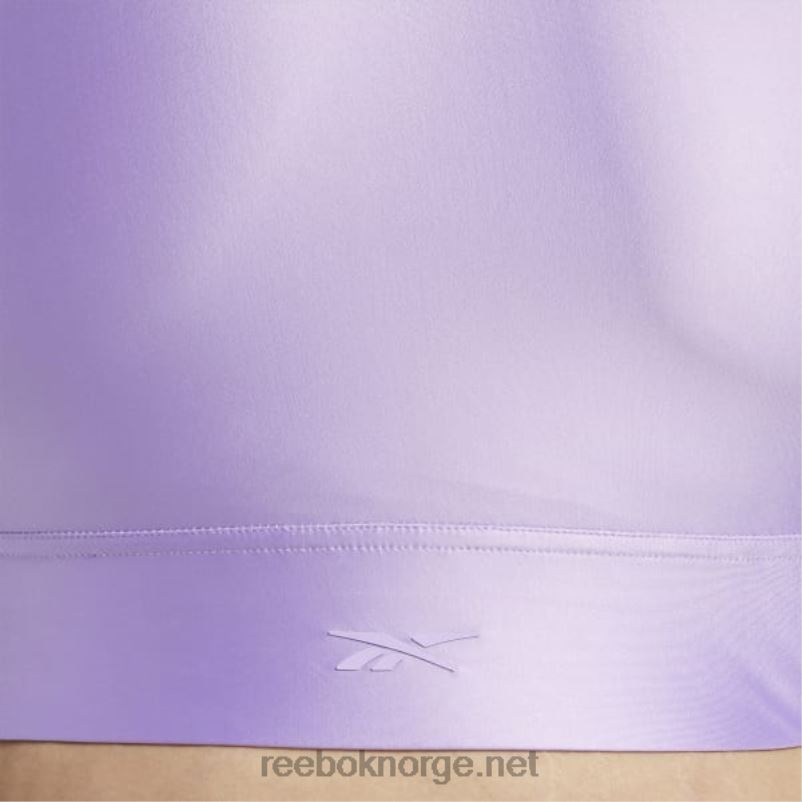 kvinner forvirret lilla 2X42N461 Reebok cardi b en-skulder crop tank topp (plus size) - Bilde 6