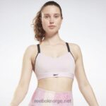 kvinner frostbær 2X42N876 Reebok lux sports-bh med middels slagkraft med reim