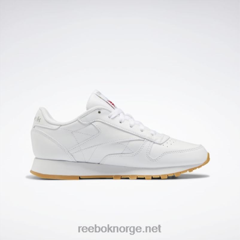 kvinner ftwr hvit/ren grå 3/reebok gummigummi-03 2X42N55 Reebok klassiske skinnsko - Bilde 4