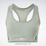 kvinner harmoni grønn 2X42N658 Reebok lux racer vattert colorblock bh - Bilde 6