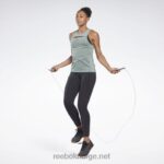 kvinner harmoni grønn 2X42N756 Reebok activchill atletisk tank topp - Bilde 2