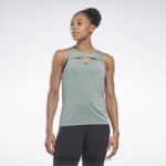 kvinner harmoni grønn 2X42N756 Reebok activchill atletisk tank topp