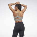 kvinner harmoni grønn 2X42N776 Reebok treningsklar sports-bh - Bilde 3