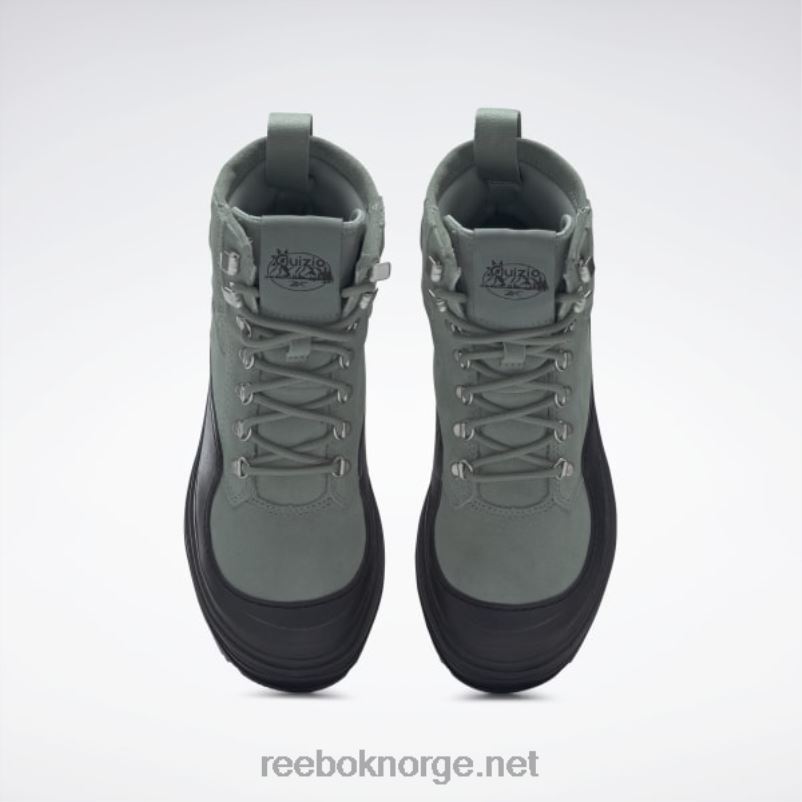 kvinner harmoni grønn/kjerne sort 2X42N222 Reebok danielle guizio club c cleated mid-sko - Bilde 6