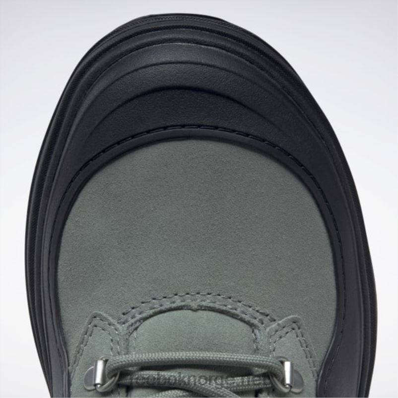 kvinner harmoni grønn/kjerne sort 2X42N222 Reebok danielle guizio club c cleated mid-sko - Bilde 8