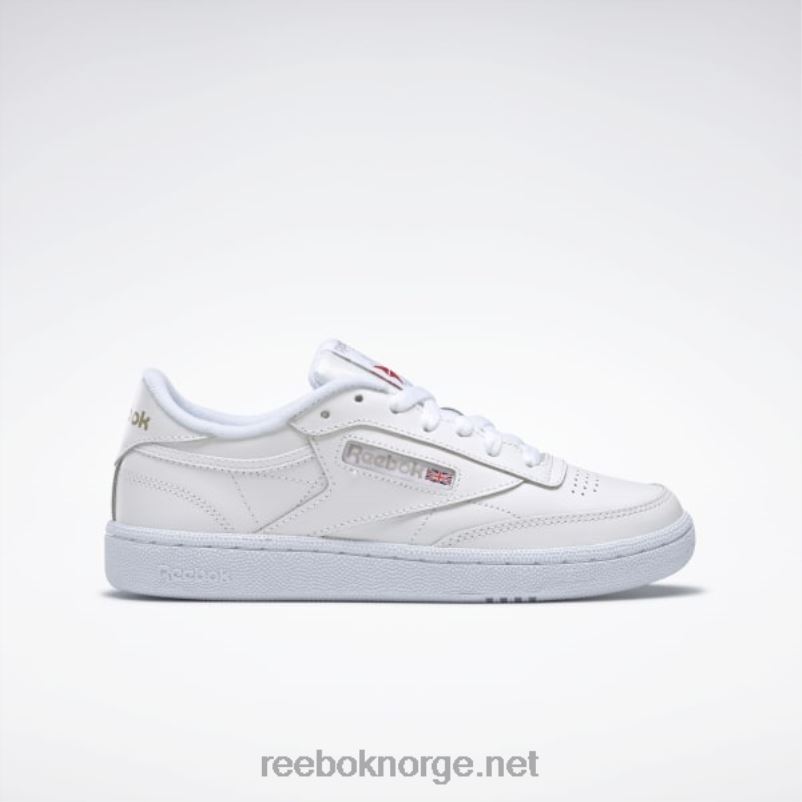 kvinner_hvit_lys_gra_2x42n69_reebok_club_c_85_sko.jpg kvinner hvit/lys grå 2X42N69 Reebok club c 85 sko - Bilde 1