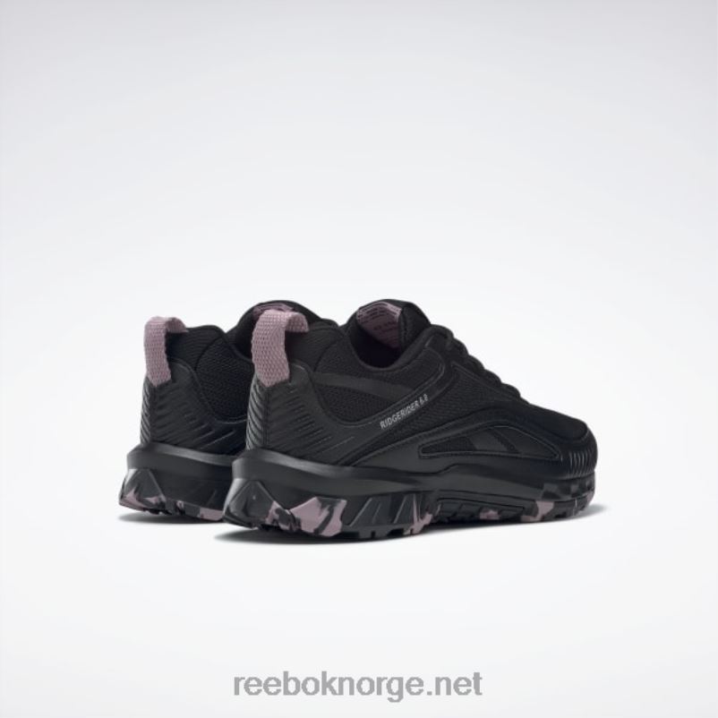 kvinner kjerne sort/ren grå 3/infundert lilla 2X42N930 Reebok riderider 6 sko - Bilde 4