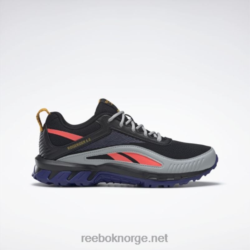 kvinner kjerne svart/fet lilla/oransje bluss 2X42N232 Reebok riderider 6 sko - Bilde 1