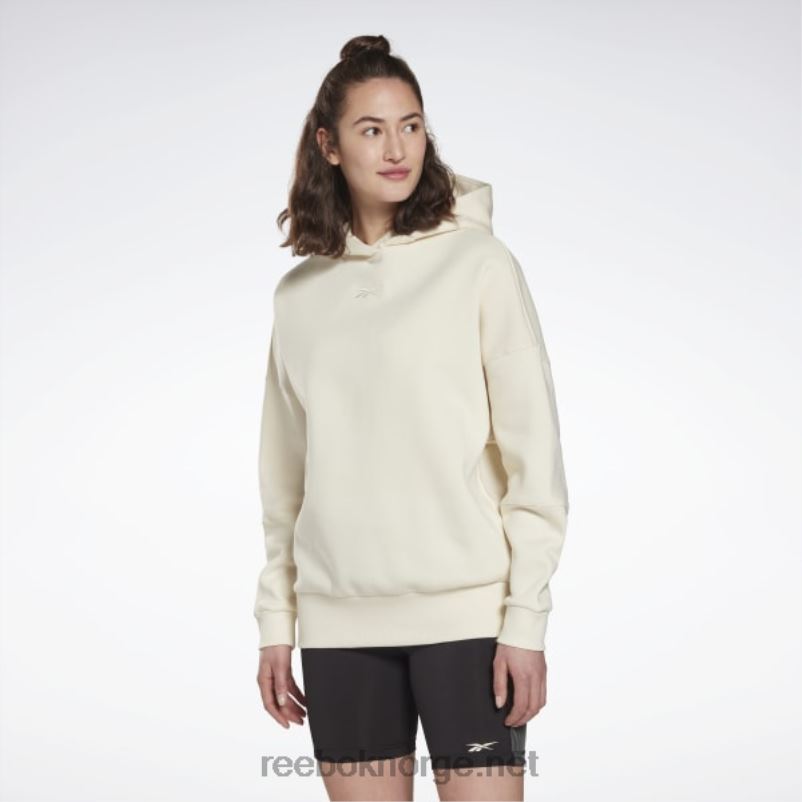 kvinner_klassisk_hvit_2x42n370_reebok_lux_oversized_hettegenser.jpg kvinner klassisk hvit 2X42N370 Reebok lux oversized hettegenser - Bilde 1