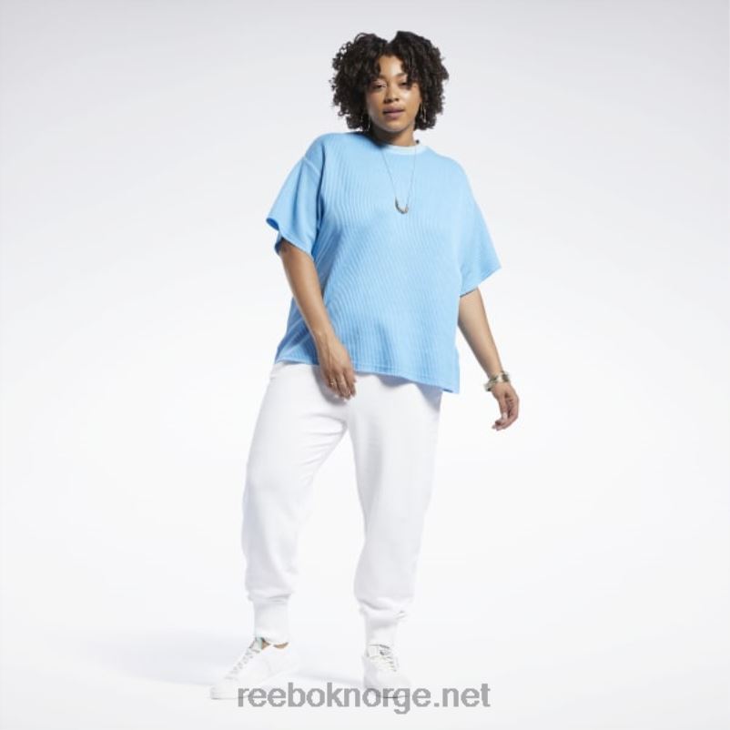 kvinner kritt 2X42N796 Reebok klassiske franske frottébukser (plus size) - Bilde 2