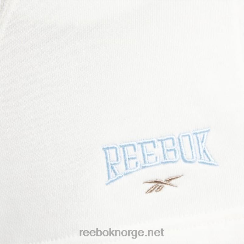 kvinner kritt 2X42N869 Reebok klassiske varsity-ribbeshorts (plus size) - Bilde 5