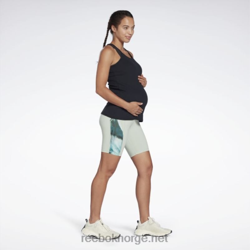 kvinner lett salvie 2X42N820 Reebok lux sykkelshorts for gravide - Bilde 2