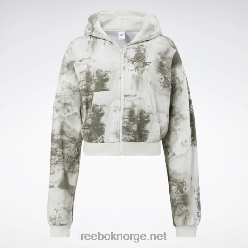 kvinner lett salvie 2X42N841 Reebok klassiske genser med skysprut med glidelås - Bilde 7