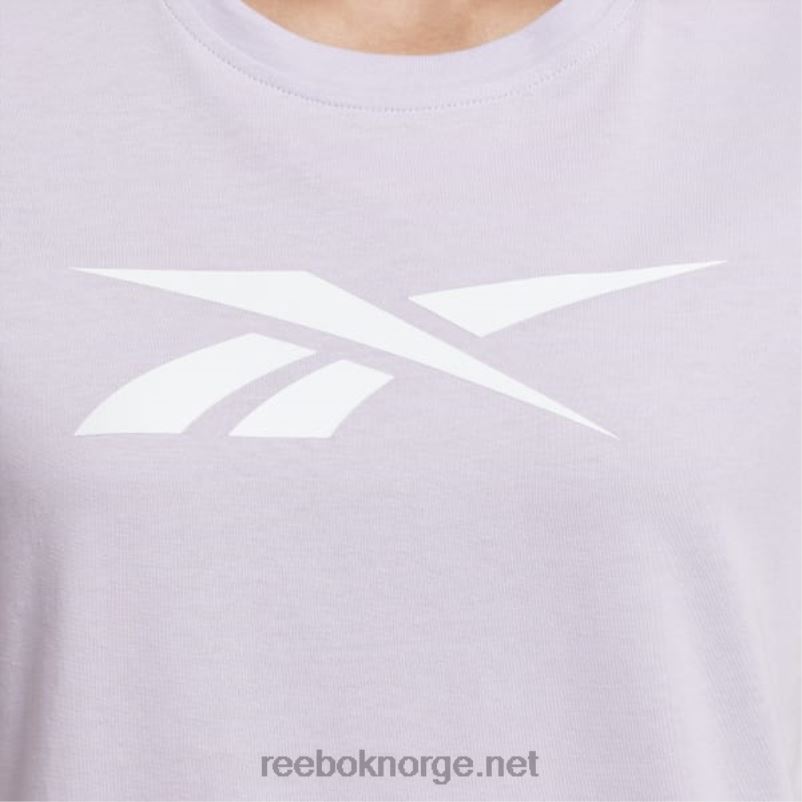 kvinner lilla oase 2X42N528 Reebok treningsnødvendige vektorgrafikk-t-skjorter - Bilde 4