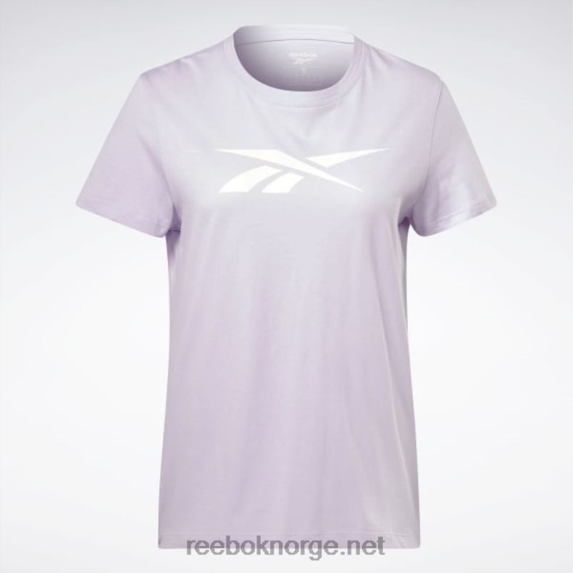 kvinner lilla oase 2X42N528 Reebok treningsnødvendige vektorgrafikk-t-skjorter - Bilde 6