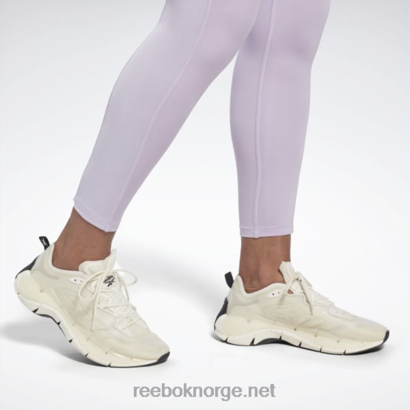 kvinner lilla oase 2X42N698 Reebok yoga leggings med høy midje, ytelsesribbe - Bilde 5