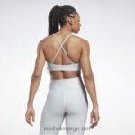 kvinner lilla oase 2X42N726 Reebok yoga strappy sports-bh - Bilde 3
