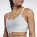 kvinner lilla oase 2X42N726 Reebok yoga strappy sports-bh - Bilde 4