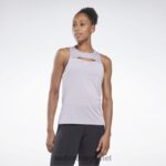 kvinner lilla oase 2X42N734 Reebok activchill atletisk tank topp