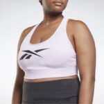 kvinner lilla oase 2X42N824 Reebok lux vector racer sports-bh (plus size) - Bilde 4