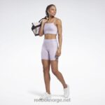 kvinner lilla oase 2X42N901 Reebok yoga ytelse ribbe shorts - Bilde 2
