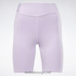 kvinner lilla oase 2X42N901 Reebok yoga ytelse ribbe shorts - Bilde 6