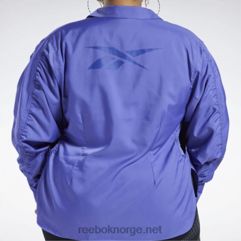 kvinner lilla stemning 2X42N361 Reebok cardi b topp (plus size) - Bilde 7