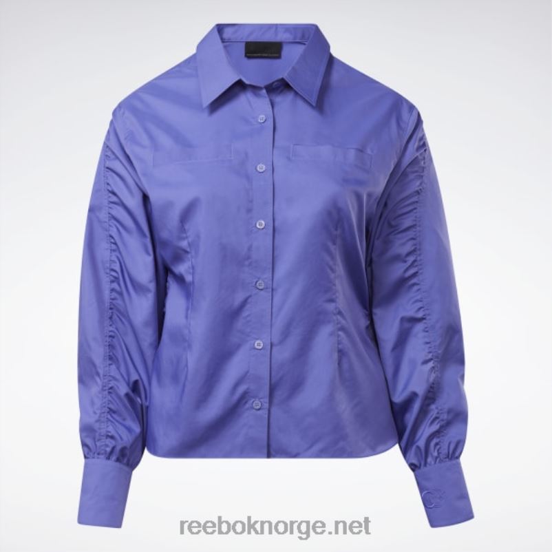 kvinner lilla stemning 2X42N361 Reebok cardi b topp (plus size) - Bilde 9
