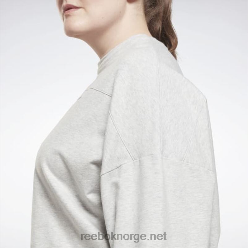 kvinner lys grå lyng 2X42N875 Reebok moderne safari coverup (plus size) - Bilde 6