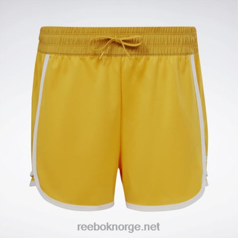 kvinner_lys_oker_2x42n650_reebok_treningsklare_hoyhusshorts.jpg kvinner lys oker 2X42N650 Reebok treningsklare høyhusshorts - Bilde 1