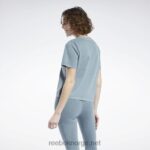 kvinner midnattsfuru 2X42N974 Reebok klassisk naturlig farget t-skjorte - Bilde 3