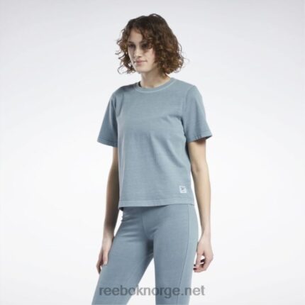 kvinner midnattsfuru 2X42N974 Reebok klassisk naturlig farget t-skjorte