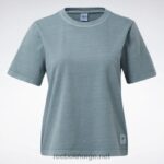 kvinner midnattsfuru 2X42N974 Reebok klassisk naturlig farget t-skjorte - Bilde 7
