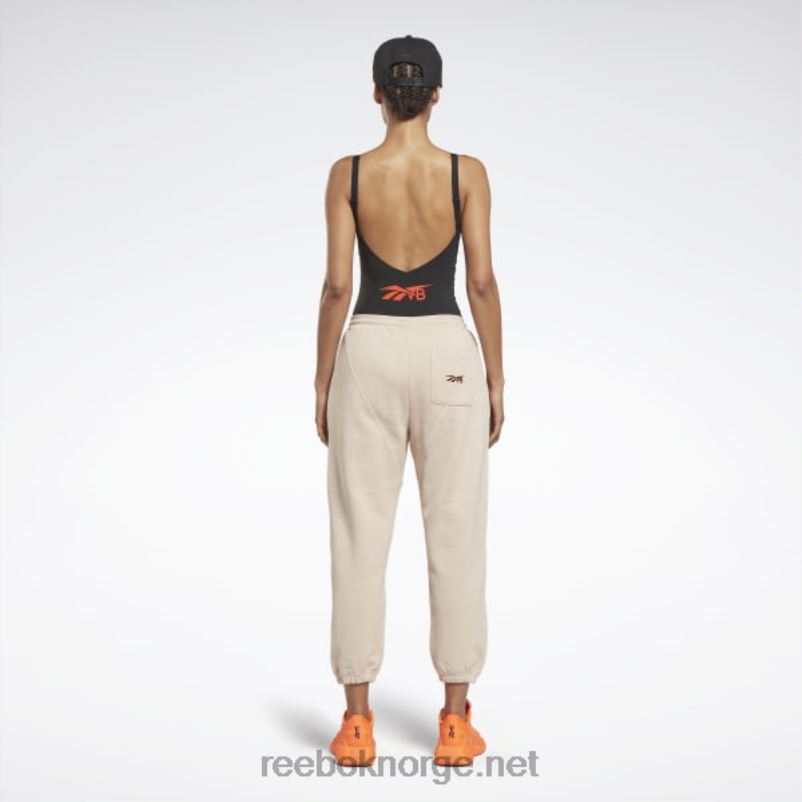 kvinner myk ecru 2X42N656 Reebok victoria beckham joggere med rett ben - Bilde 3