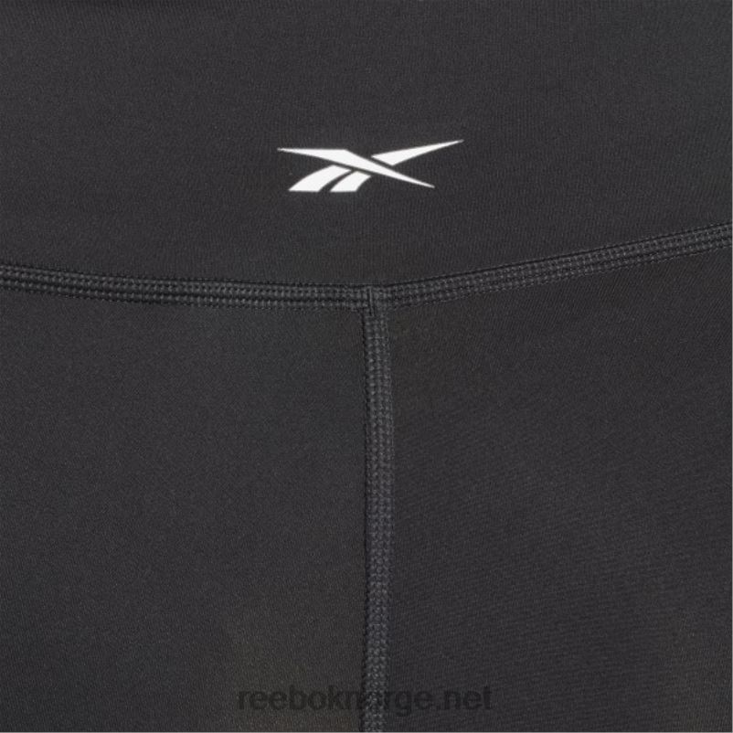 kvinner nattsvart 2X42N777 Reebok treningsklare mesh-leggings (plus size) - Bilde 5