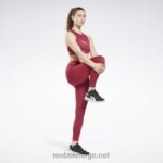 kvinner punch bær 2X42N746 Reebok treningsklare mesh-leggings - Bilde 2
