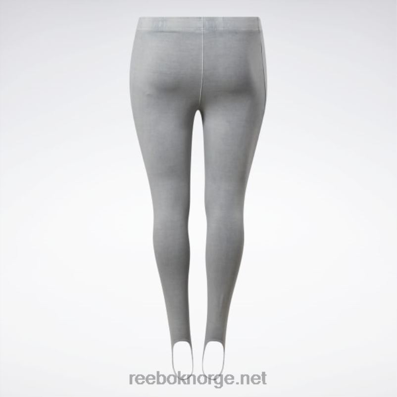 kvinner ren grå 3 2X42N594 Reebok klassiske leggings med naturlig farget stigbøyle (plus size) - Bilde 7