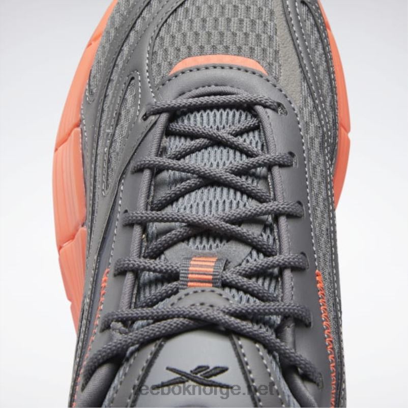 kvinner ren grå 6/ren grå 7/oransje bluss 2X42N219 Reebok zig kinetica 2.5 sko - Bilde 9