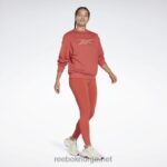 kvinner rhodonitt 2X42N786 Reebok myt crew sweatshirt - Bilde 2