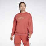 kvinner rhodonitt 2X42N786 Reebok myt crew sweatshirt