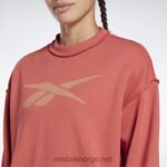 kvinner rhodonitt 2X42N786 Reebok myt crew sweatshirt - Bilde 4