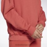 kvinner rhodonitt 2X42N786 Reebok myt crew sweatshirt - Bilde 5