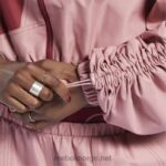 kvinner sandete rose 2X42N170 Reebok cardi b vevd satengjakke - Bilde 5