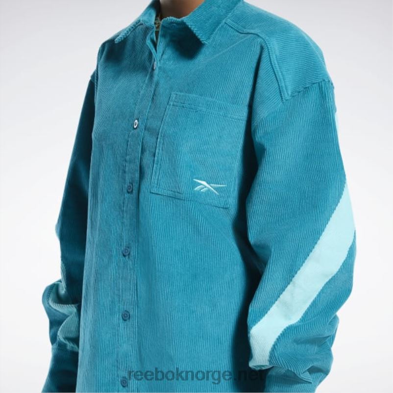 kvinner sjøhavn krikkand 2X42N291 Reebok cardi b cordfløyel cover-up - Bilde 5